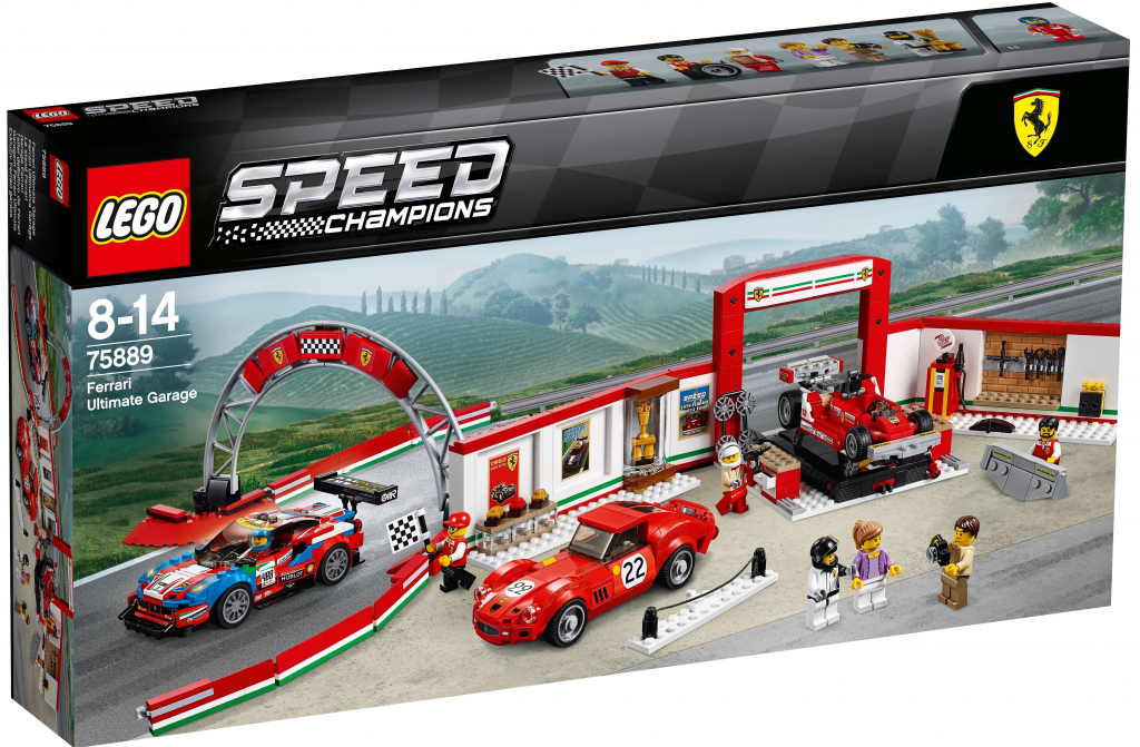 LEGO® Speed Champions 75889 Úžasná garáž Ferrari od 4 495 Kč - Heureka.cz