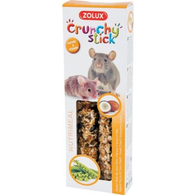 Zolux Crunchy Stick Kokos a hrách Myš 130 g – Zboží Mobilmania