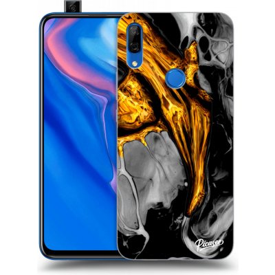 Pouzdro Picasee silikonové Huawei P Smart Z - Black Gold čiré – Zbozi.Blesk.cz