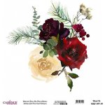 Cadence Rýžový papír v roli 30 x 30 cm Tři růže – Zboží Dáma