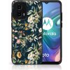 Pouzdro a kryt na mobilní telefon Motorola PROTEMIO MY ART Ochranný kryt pro Motorola Moto G34 5G FLORAL (158) 79541