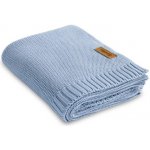 SENSILLO BAMBUSOVÁ A BAVLNĚNÁ DEKA DĚTSKO MODRÁ – Sleviste.cz