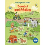 Samolepková knížka domácí zvířátka – Zboží Dáma