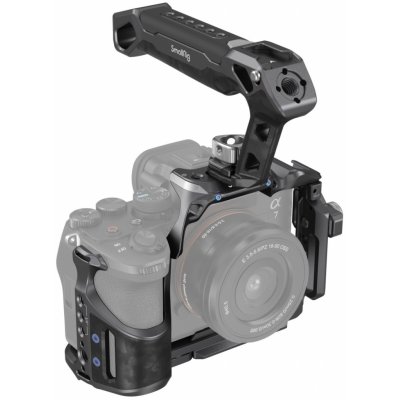 SmallRig "Rhinoceros" Basic Cage Kit for Sony Alpha 7R V / Alpha 7 IV / Alpha 7S III 3708 – Zbozi.Blesk.cz