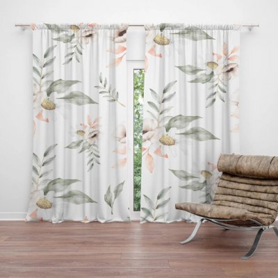 Sablio Závěs Luční romance: 2ks 140x250cm – Zboží Mobilmania