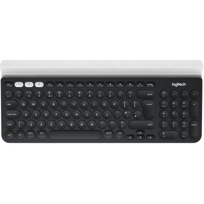 Klávesnice Logitech Wireless K780, US - šedá/bílá – Sleviste.cz