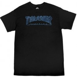 Thrasher Outlined black