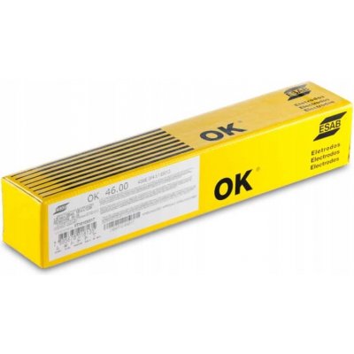 Esab rutilové OK 46.00 2,5 x 350 mm 5,5 kg 312 ks – Zboží Dáma