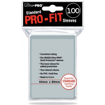 Ultra Pro PRO-FIT obaly 100 ks – Zboží Mobilmania