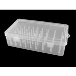 Plastový box na 42 ks nití transparent 1ks – Sleviste.cz