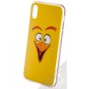 Pouzdro a kryt na mobilní telefon Apple Pouzdro Angry Birds Žluťas 012 TPU ochranné Apple iPhone X, iPhone XS žluté