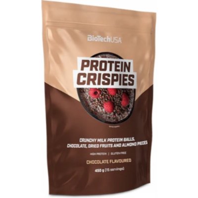 Biotech Protein Crispies 450 g – Zboží Mobilmania