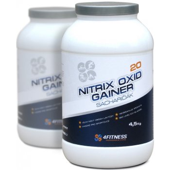 4FITNESS Gainer 20 nitrix oxid 3000 g