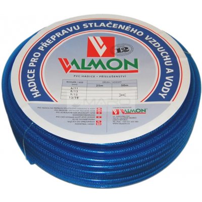 Valmon PVC 1124 pro přepravu stlačeného vzduchu, transparentní 13/19 mm, modrá (svitek 50 m) 11124131950 – Hledejceny.cz