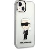 Pouzdro a kryt na mobilní telefon Apple Pouzdro AppleMix KARL LAGERFELD Ikonik NFT Apple iPhone 14 Plus - plastové / gumové - čiré