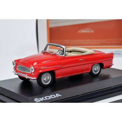 Abrex Škoda Felicia Roadster 1963 Červená 1:43 – Zboží Dáma