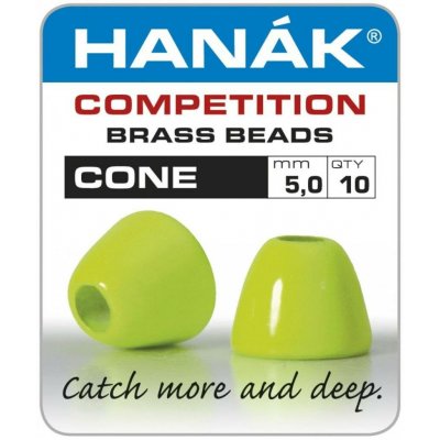 Hanák Competition Konické hlavičky CONE Chartreuse 5 mm 10 ks – Hledejceny.cz