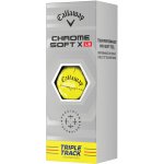 Callaway Chrome Soft X LS Triple Track žluté 3 ks – Zbozi.Blesk.cz