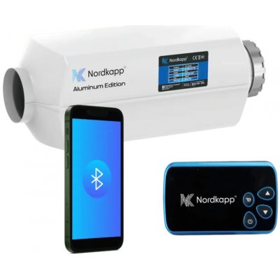 Horkovzdušné naftové topení AIR 2 kw Bluetooth | Zboží Auto