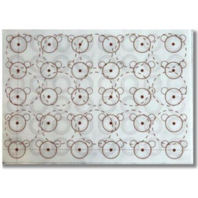 Cesil Silikonová pečicí podložka na makronky 29,5 x 42 cm 29,5 x 42 cm – Hledejceny.cz