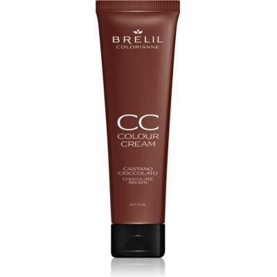 Brelil Professional CC Colour Cream barvicí krém pro všechny typy vlasů Chocolate Brown 150 ml – Zboží Mobilmania