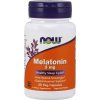Doplněk stravy Now Foods Now Melatonin 3 mg 60 rostlinných kapslí