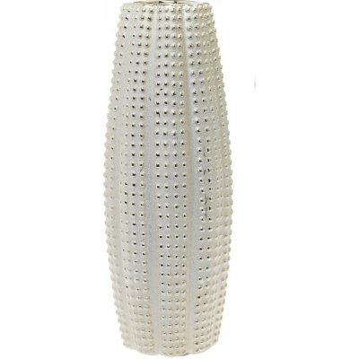 VÁZA KERAMIKA 14,5x14,5x39,5CM ZLATÁ – Hledejceny.cz