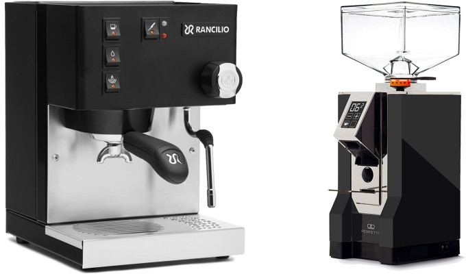 Set Rancilio Silvia BC + Eureka Mignon Perfetto