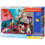 Castorland Štěňátka v ložnici 030392 300 dílků – Sleviste.cz