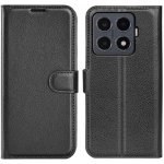 Litchi knížkové pouzdro na Xiaomi 15T Pro - černé – Zboží Živě