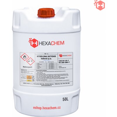 Hexachem Kyselina octová 99,8 % p.a. 50 l – Sleviste.cz