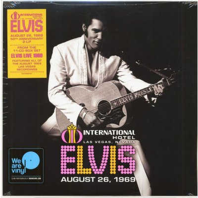 Elvis Presley - LIVE AT THE INTERNATIONAL HOTEL LP – Zboží Mobilmania