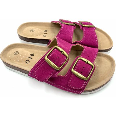 Dámské korkové biopantofle růžové – Zboží Dáma