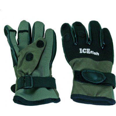 ICE FISH Textil Neoprénové rukavice – Zboží Dáma