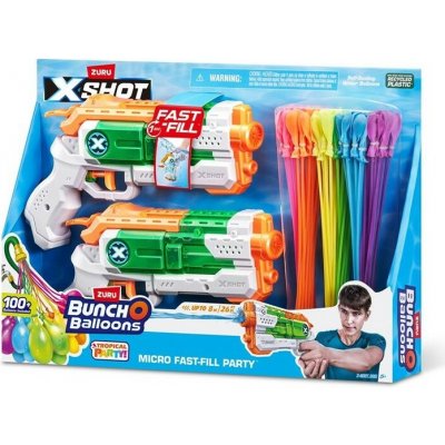 Zuru X-Shot Vodní pistole Skins Blaster Bunch O Balloons Crazy Splash Pack – Hledejceny.cz