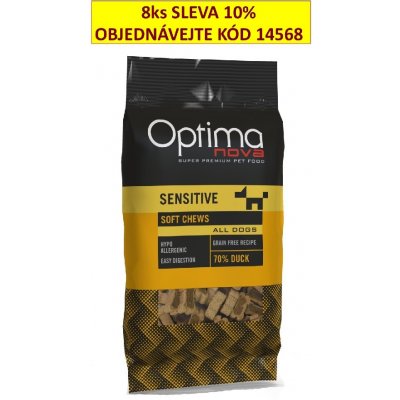 OPTIMAnova Functional snack Sensitive Duck 150 g – Hledejceny.cz