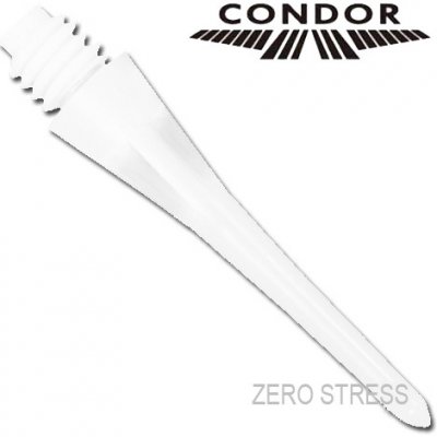 Condor Hroty Soft Spare Tips Zero Stress White 40 Ks – Zboží Mobilmania