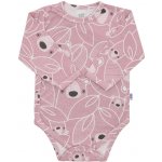 New Baby Kojenecké celorozepínací body BuBu modré – Zboží Mobilmania