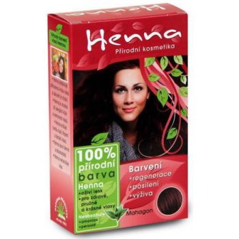 Důbrava Henna přírodní barva na vlasy Mahagon 119 prášková 33 g