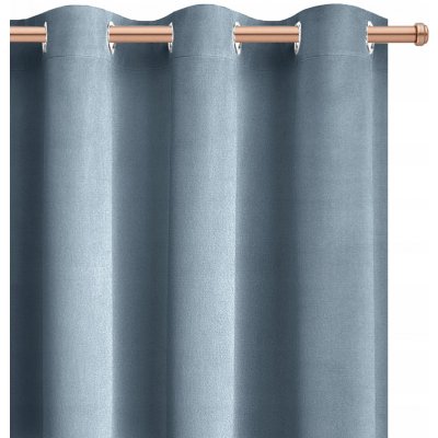 Flying Závěs Oka do obývacího pokoje Ložnice PASTELOVÁ SVĚTLE MODRÁ 140x250 – Hledejceny.cz