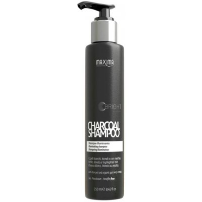 Maxima Charcoal rozjasňující šampón pro blond 250 ml
