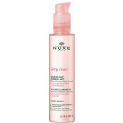 Nuxe Very Rose jemný čisticí olej na obličej a oči 150 ml