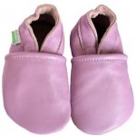Hopi Hop kožené capáčky Barefoot lila – Sleviste.cz