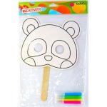 wiky Kreativní set W026535 22,5x20,5 cm maska + 4ks fix + provázek 310121 – Sleviste.cz