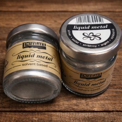 Pentart tekutý kov 30 ml stříbrná – Hledejceny.cz