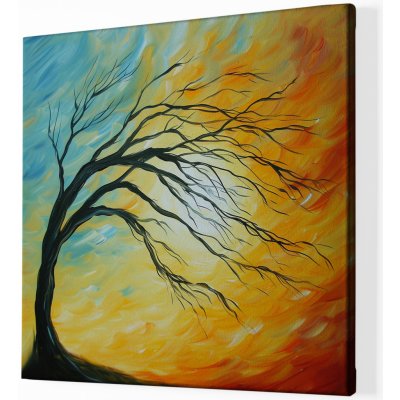 Obraz na plátně - Strom života Plápolání duše FeelHappy.cz Velikost obrazu: 40 x 40 cm – Hledejceny.cz