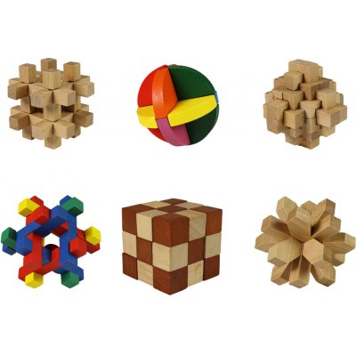 Dřevěný hlavolam – Zboží Dáma