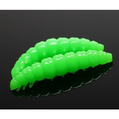 Libra Lures Larva Hot Green 4,5cm 8ks