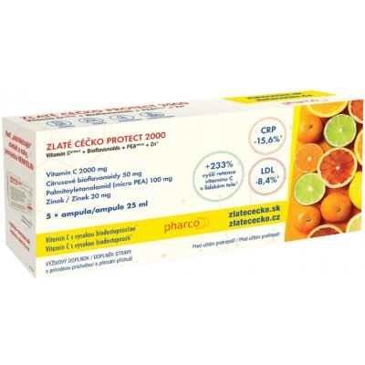 Zlaté Céčko Protect 2000 amp. 5 x 25 ml – Zboží Dáma
