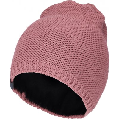 Unuo dětská čepice pletená Warm starorůžová – Zboží Dáma